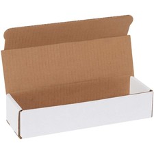 50 10x3x2 White Corrugated Shipping Mailer Boxes ECT-32-B picture