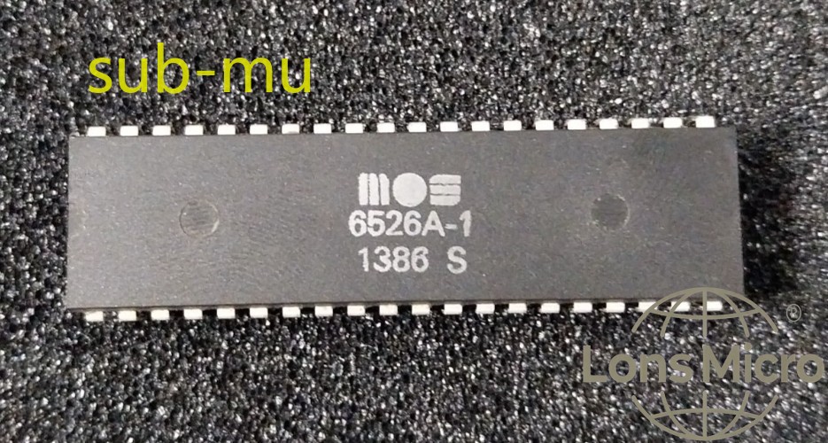 MOS6526A-1 Commodore 64 CIA (1386) -TESTED- #sub/95 MOS6526A-1 Commodore 64 CIA (1386) -TESTED- #sub/95