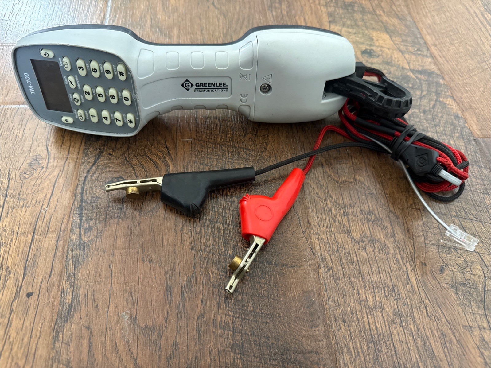 Greenlee TM-700 Telephone Test Set W/Caller ID  Headset Tele-Mate PRO DSL DTMF