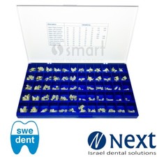 Super Crown Temporary Polycarbonate crowns set 180 pcs Swedish Dental AB picture