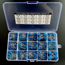 High Voltage Ceramic capacitor assorted Kit box15value X20pcs 1KV~3KV 0.1nF~22nF picture
