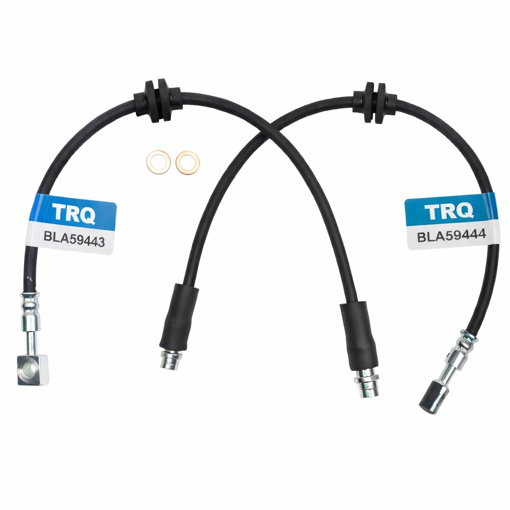TRQ Front Brake Hose Set BLA59443 BLA59444 Fits Buick Encore Chevy Trax