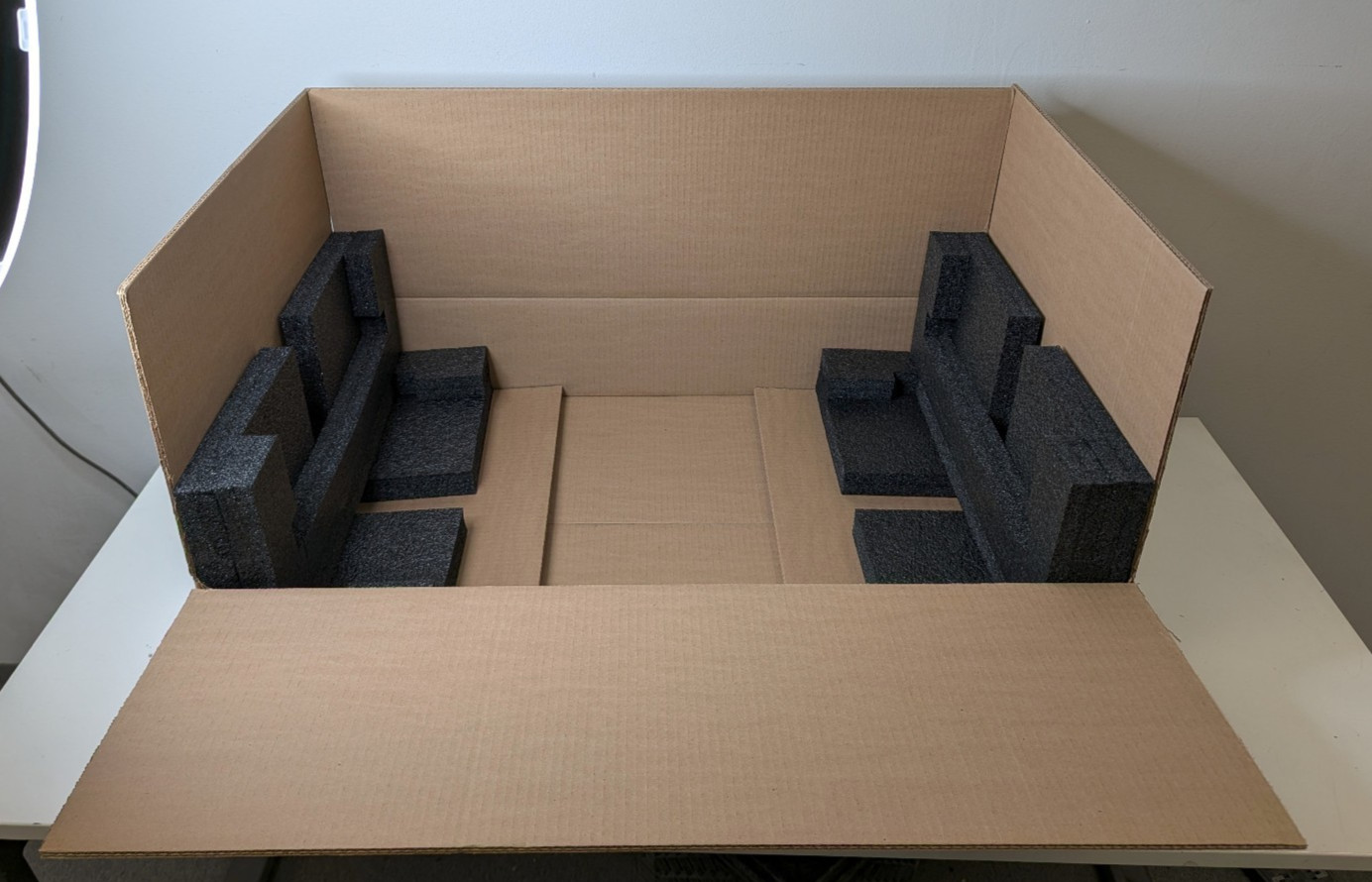 Universal 1U and 2U Server Shipping Box Double Wall Foam 36 Universal 1U and 2U Server Shipping Box Double Wall Foam 36