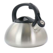 Mr. Coffee Harpwell 1.8 Quart Stainless Steel Whistling Tea Kettle picture