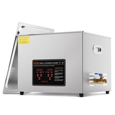VEVOR 15L Ultrasonic Cleaner with Heater Timer & Basket Digital Sonic Machine picture