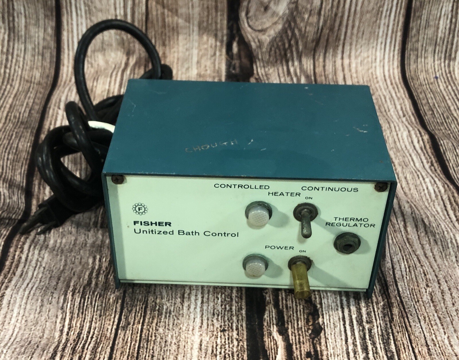 FISHER SCIENTIFIC UNITIZED BATH CONTROL MODEL 33 FISHER SCIENTIFIC UNITIZED BATH CONTROL MODEL 33