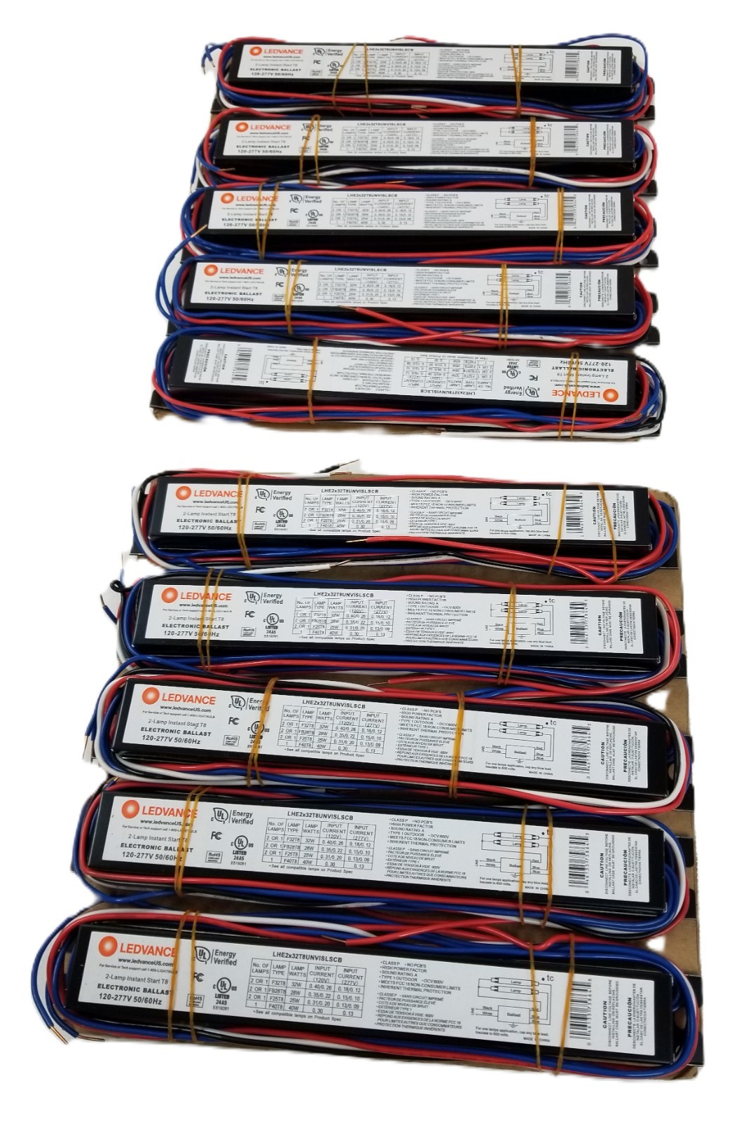 10 LEDVANCE 75864-0 Electronic Ballast LHE2x32T8UNVISLSCB 120V-277V 50/60Hz NEW 10 LEDVANCE 75864-0 Electronic Ballast LHE2x32T8UNVISLSCB 120V-277V 50/60Hz NEW