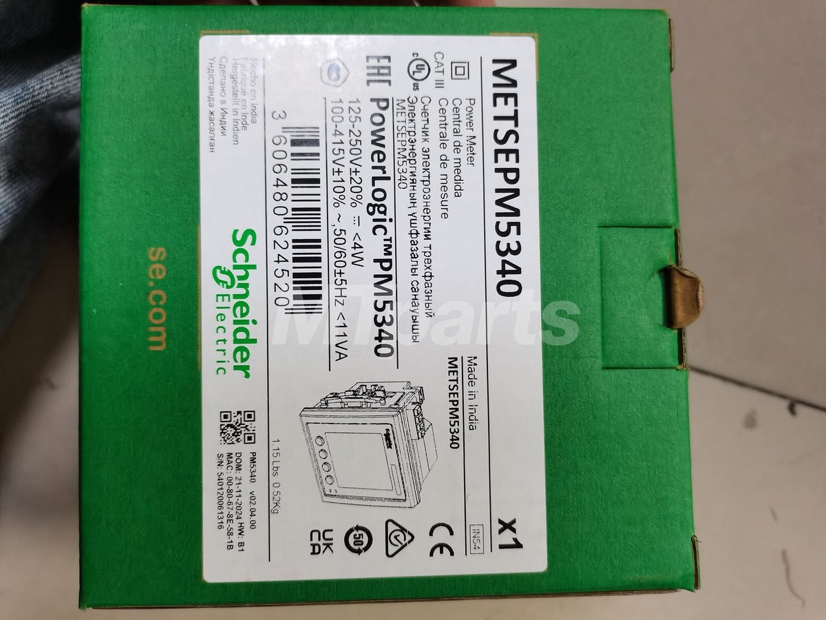 Surplus 1×New Schneider METSEPM5340 US Seller 1 year warranty Surplus 1×New Schneider METSEPM5340 US Seller 1 year warranty