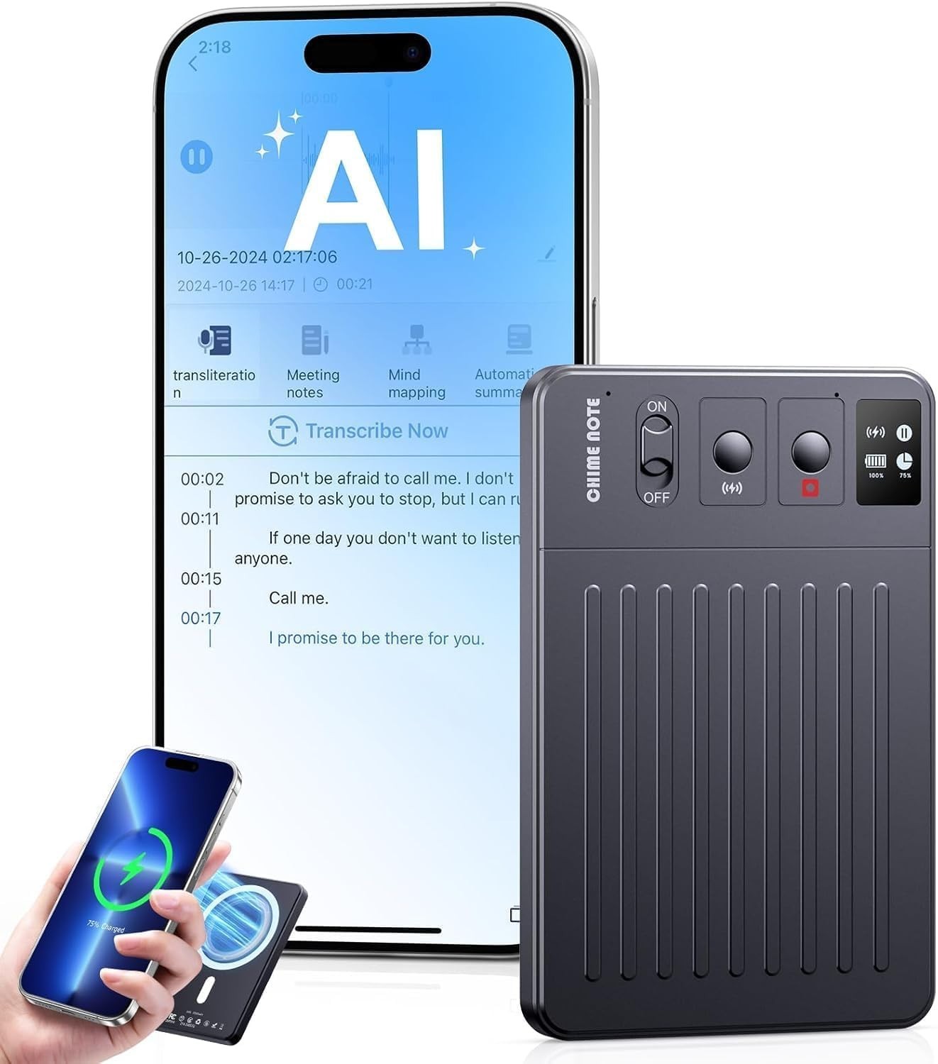 Note AI Voice Recorder with ChatGPT-Powered Transcription, Summary & Translation Note AI Voice Recorder with ChatGPT-Powered Transcription, Summary & Translation
