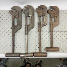 Set of 4x Vintage Trimo No. 2 & No. 1 Pipe Cutter Cutting Size 1/8