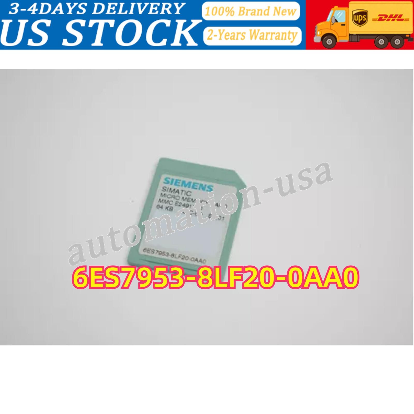 New Siemens 6ES7 953-8LF20-0AA0 6ES7953-8LF20-0AA0 SIMATIC S7 Micro Memory Card