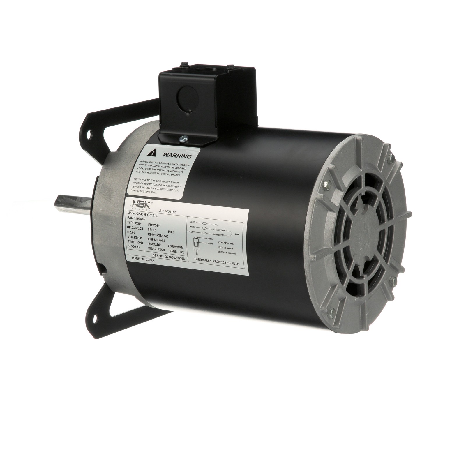 Mavrik 115V Full Size Convection Oven Blower Motor