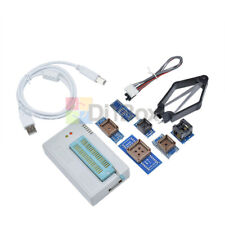 TL866II Plus Programmer TL866 USB EPROM EEPROM 7 Adapters Socket Extractor Suie picture