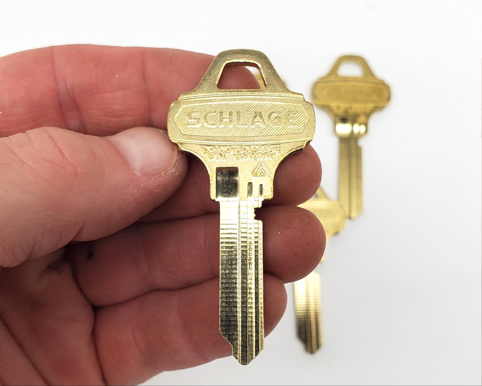 5x Schlage Everest 35-016 C125 Key Blanks Nickel Silver 6 Pin NOS 5x Schlage Everest 35-016 C125 Key Blanks Nickel Silver 6 Pin NOS