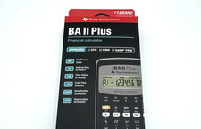 Texas Instruments BA II PLUS Financial Calculator Handheld BRAND NEW picture