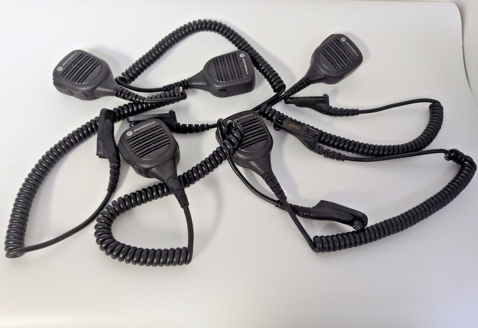 Lot of 5 Motorola PMMN4069A Remote Speaker Microphones Lot of 5 Motorola PMMN4069A Remote Speaker Microphones