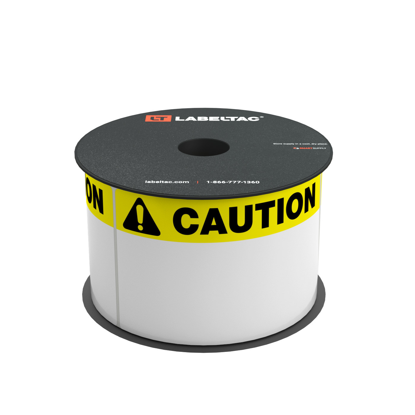 LabelTac Die-Cut Caution OSHA Header 3