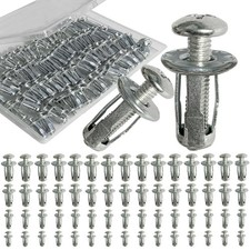 80PCS Petal Expansion Bolt Set with Toolbox, Expansion Screws Petal Nuts with... picture