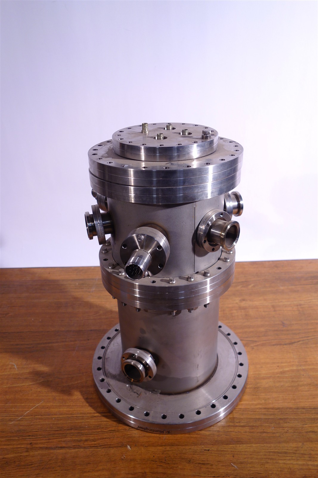 Large Volume High Vacuum Chamber Conflat MDC Huntington Multiport Chamber Large Volume High Vacuum Chamber Conflat MDC Huntington Multiport Chamber
