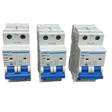 3 New CHNT Miniature Circuit Breakers Solar Rail Installation DZ47-63 C40 picture