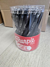Brand New 36 pack Sharpie S-Gel Pens Medium 0.7mm Black Ink picture