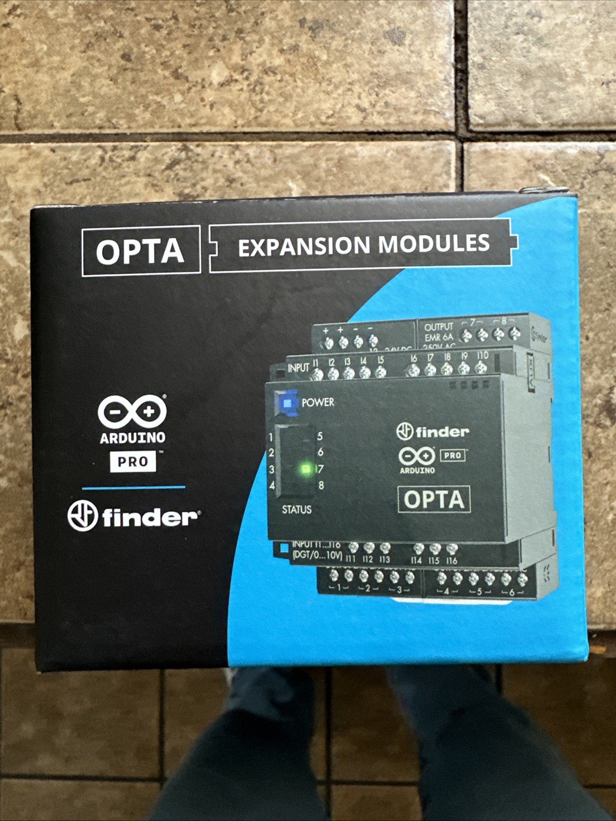 Arduino Pro Opta Ext D1608E Expansion Module with 16 Voltage Inputs & 8 Relays Arduino Pro Opta Ext D1608E Expansion Module with 16 Voltage Inputs & 8 Relays