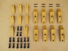 8 Mini Excavator Bucket Shanks, Teeth, Pins & Hardware Fits Many Bobcats 6725278 picture