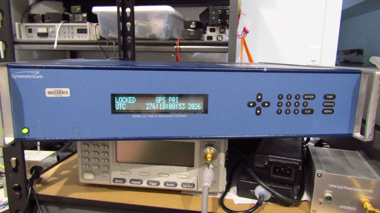 Microsemi XLi time  frequency standard, PRS10 Rubidium, 87-8009-10 inside, #D2
