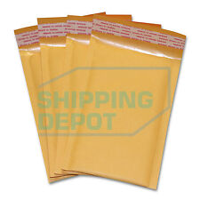 1-3000 #000 4x8 Kraft Bubble Pad Mailers Self Seal Envelopes 4