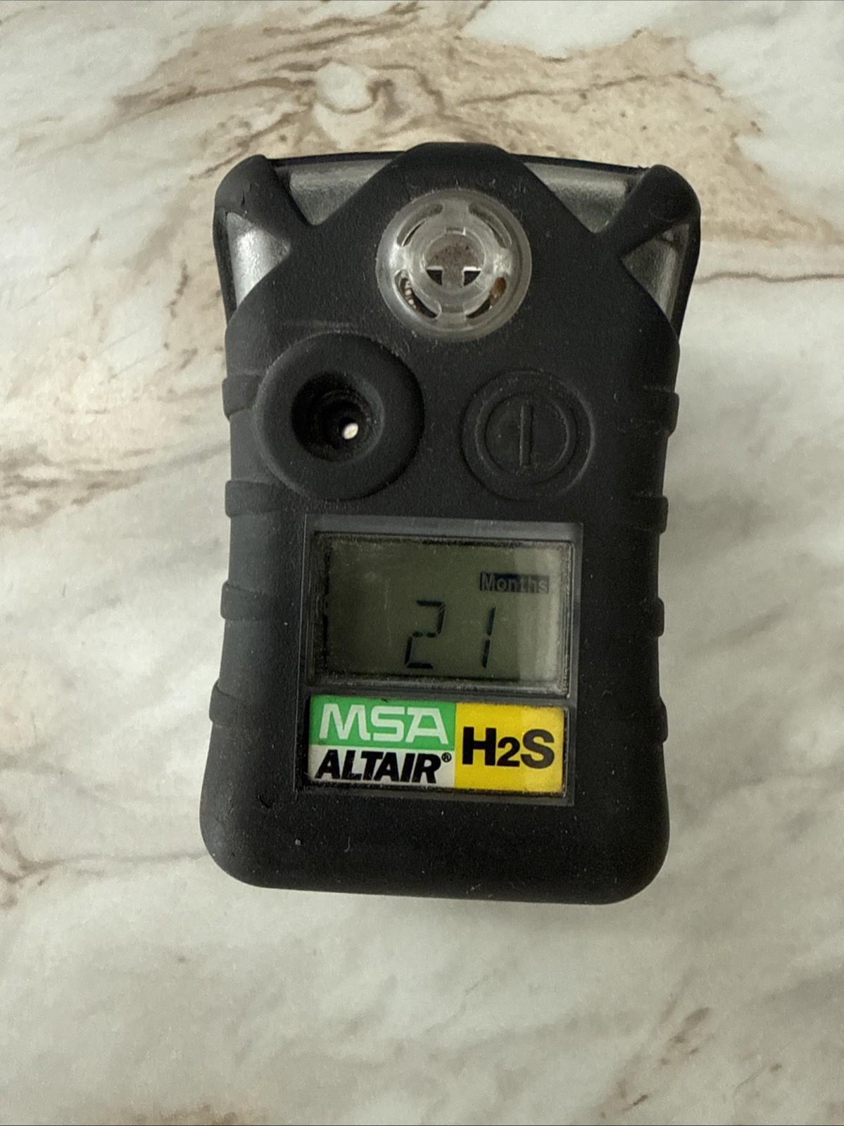MSA Altair Hydrogen Sulfide Gas Monitor Detector - H2S ONLY tested as shown MSA Altair Hydrogen Sulfide Gas Monitor Detector - H2S ONLY tested as shown