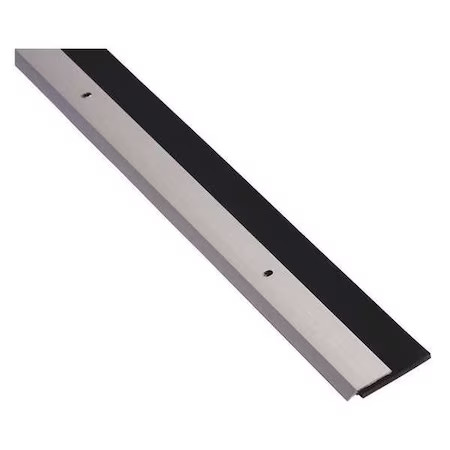 National Guard 199Na-84 Door Sweep, Single Fin, Anodized Alum