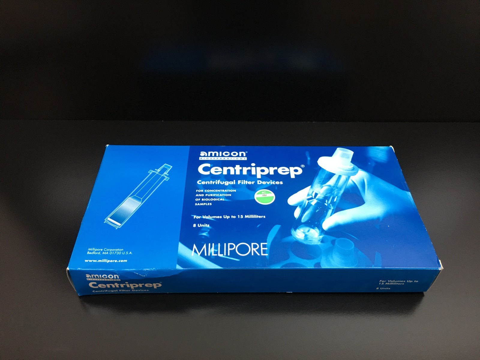 Millipore Cat No 4322 Amicon Centriprep YM-30 30.000 MWCO Centrifugal Filter