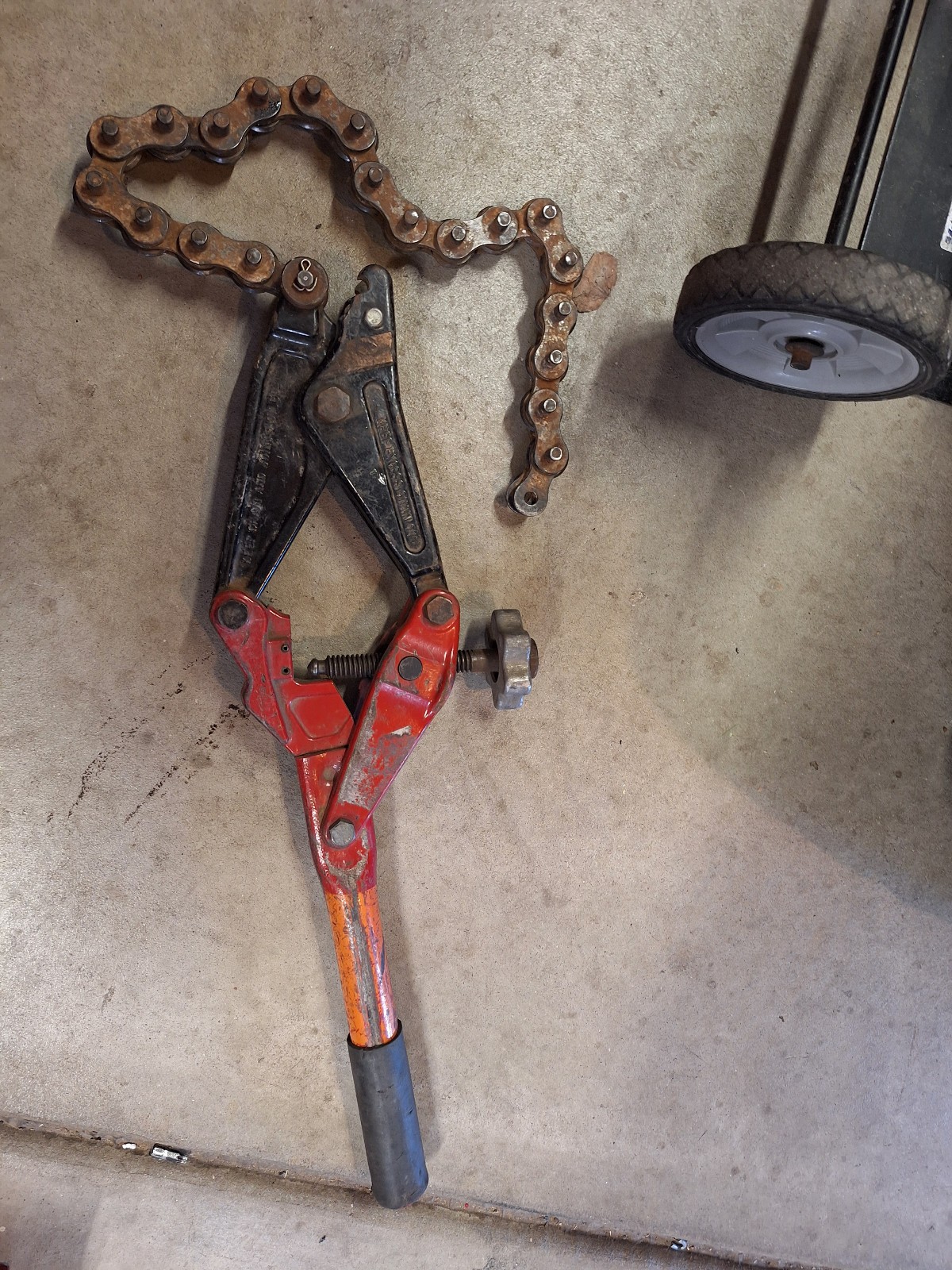 Reed Manufacturing Ratchet Soil Pipe Cutter / Snap Chain Cutter Reed Manufacturing Ratchet Soil Pipe Cutter / Snap Chain Cutter