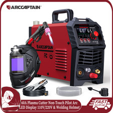 ARCCAPTAIN 60A Plasma Cutter Non-Touch Pilot Arc HF Large LED Display 110V/220V picture