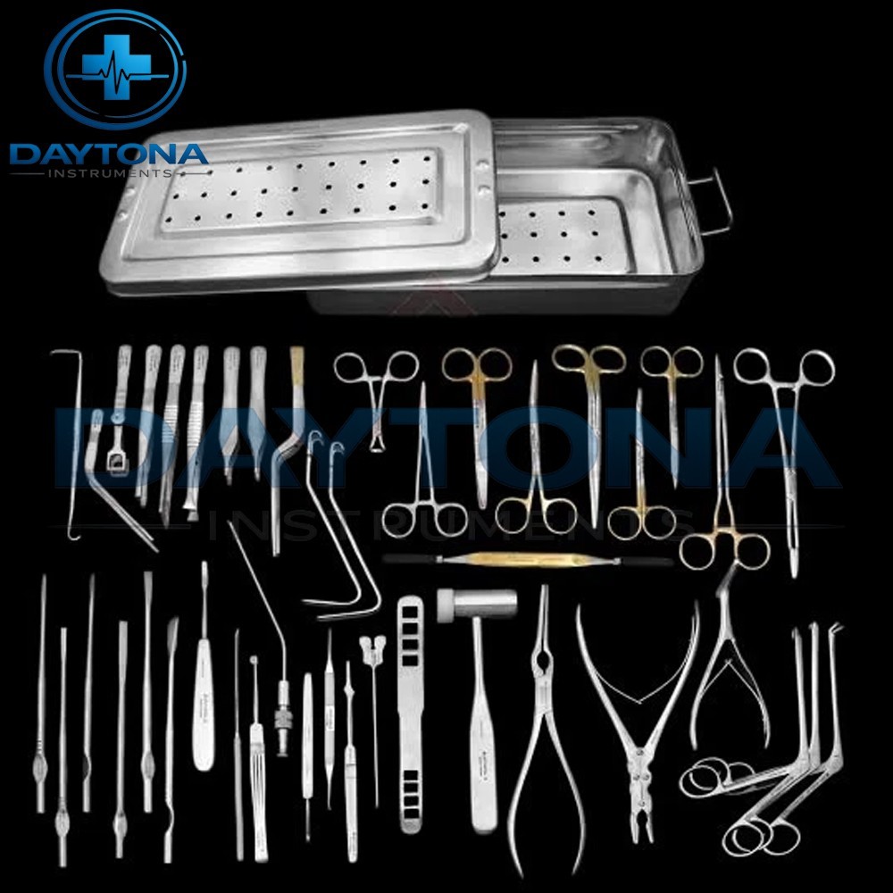 Rhinoplasty 50 pcs set Nose & Plastic Surgery instruments with box Rhinoplasty 50 pcs set Nose & Plastic Surgery instruments with box
