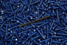 (250) Hex Washer Head 1/4 x 1-1/4 Concrete Masonry Screws Tapcon Anchor & Bit picture