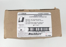 25-PACK THOMAS & BETTS BLACKBURN WR379 WIDE RANGE COMPRESSION CONNECTOR H-TAP picture