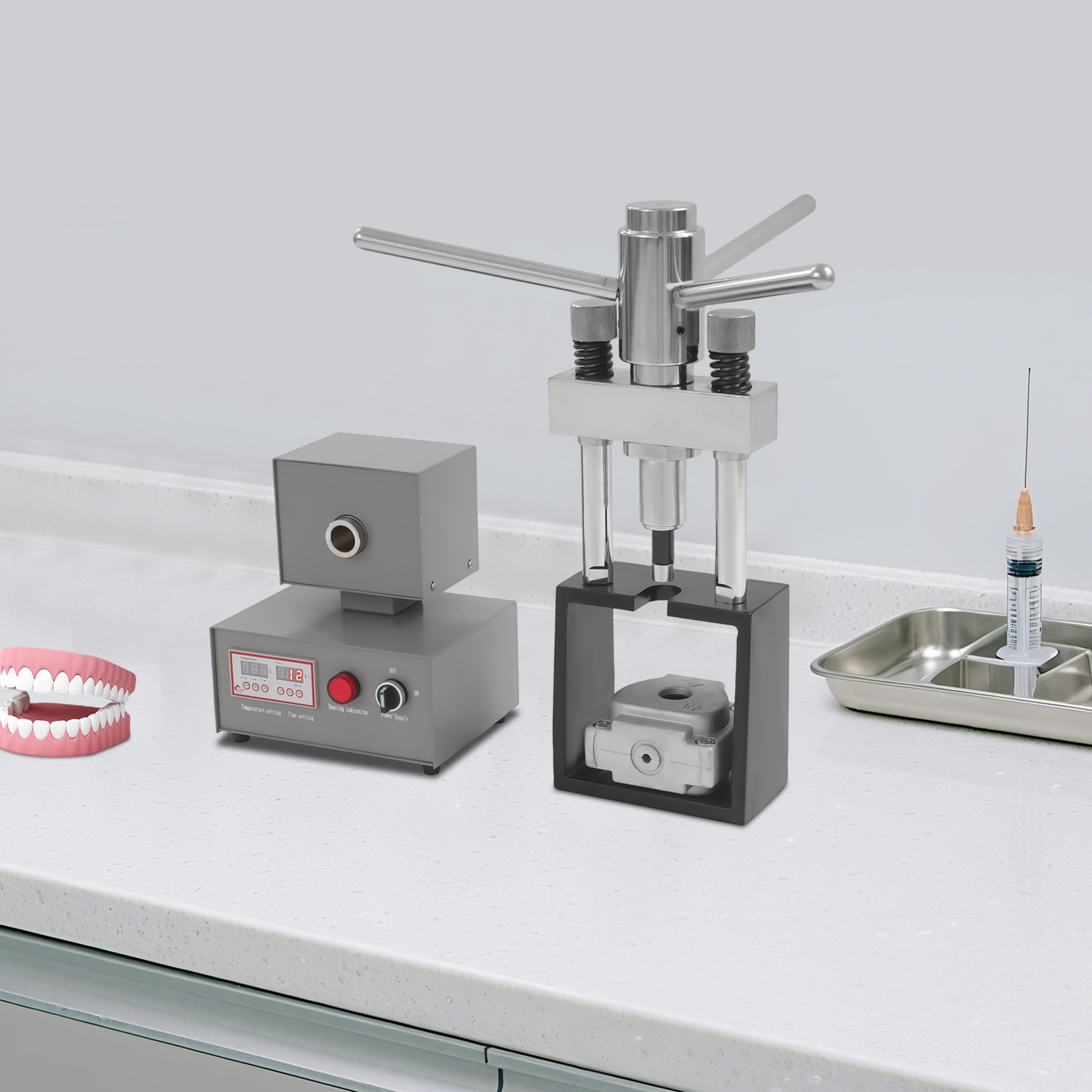 Dental Flexible Denture Machine, 110V Dental Flexible Denture Injection System Dental Flexible Denture Machine, 110V Dental Flexible Denture Injection System