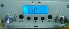 ST-15B 86MHz-108MHz 15W PLL FM transmitter stereo fm broadcast radio station picture