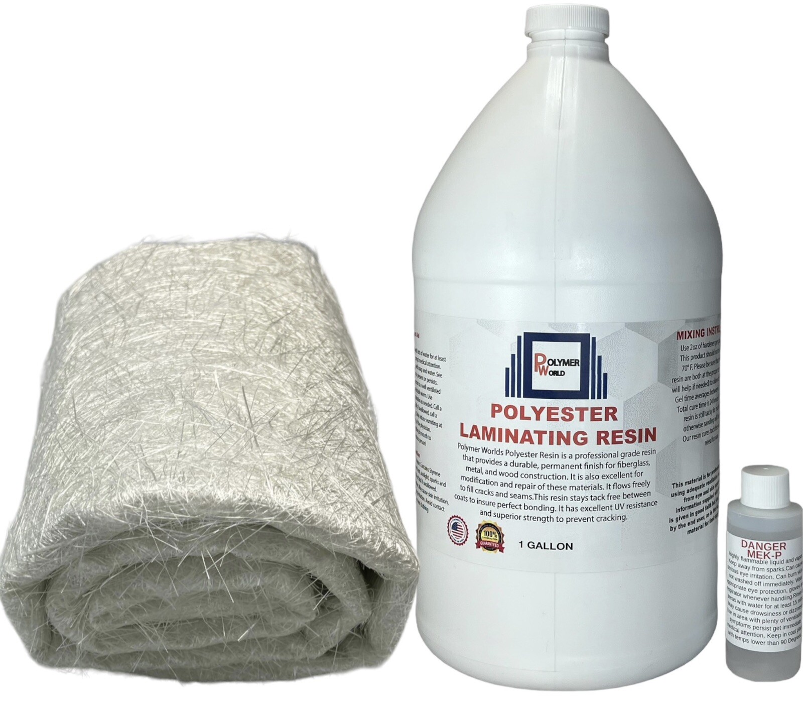 Polyester Resin 1.5x50x3 Yards Fiberglass Chopped Strand Mat for Autos Boats RV Polyester Resin 1.5x50x3 Yards Fiberglass Chopped Strand Mat for Autos Boats RV