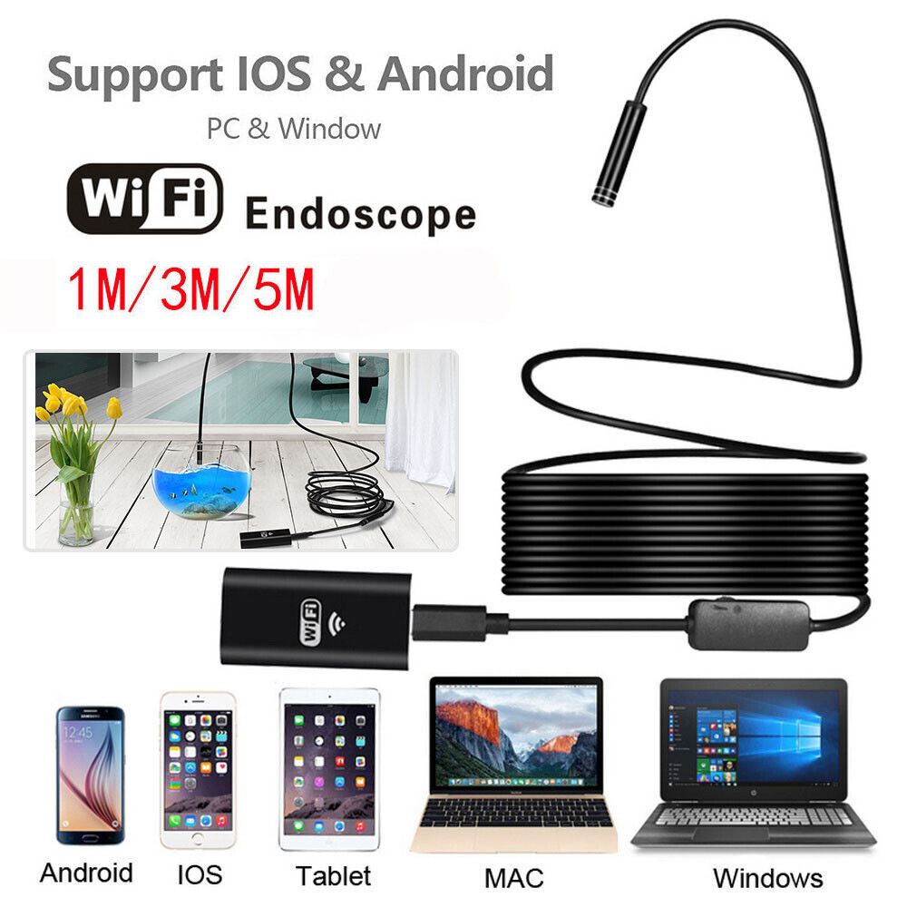 For Samsung Galaxy S20 / S20+ WiFi Borescope Endoscope Snake Inspection Camera