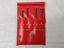 SPI 4 Piece Half-Ball Small Hole Gage Set 1/8