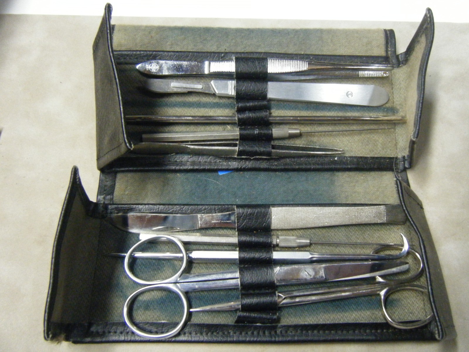Vintage Adams Minor Surgery Tool Set, Medical Surgical Instruments in Case