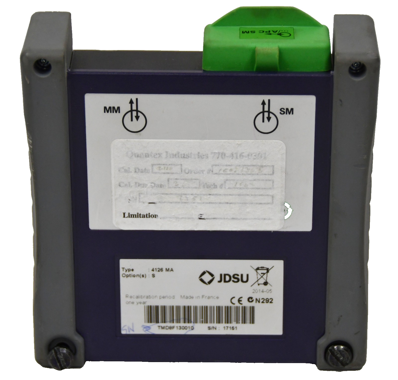Viavi JDSU 4126 MA SM 1310/1550 nm OTDR Module