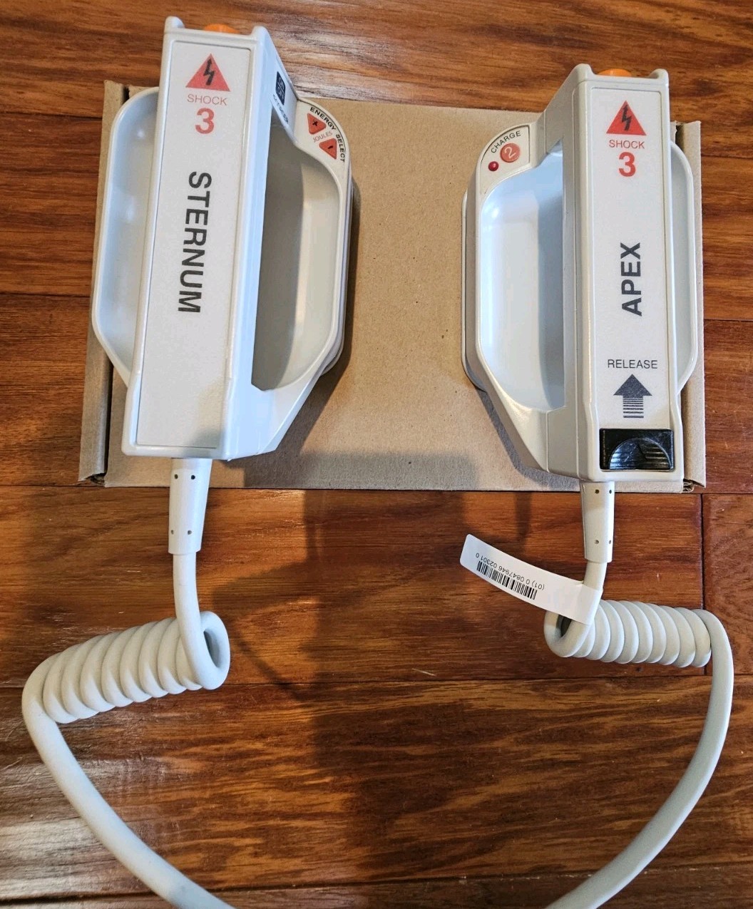 Zoll – External Paddles for Zoll E/M/R Series – 8000-1010-01 - New