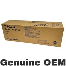 Ricoh JP-30 817113 Black Ink Cartridge Box of 5 picture