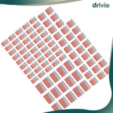 90Pcs for Wago 221 Lever Nuts Compact Splicing Wire Connectors - 2/3/5 Terminal picture