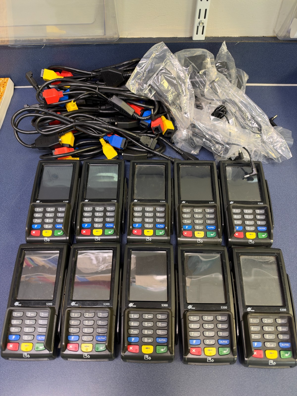 Lot of 10 PAX S300 Integrated PIN Pad Terminals - PAXSTORE Released, RKI Capable Lot of 10 PAX S300 Integrated PIN Pad Terminals - PAXSTORE Released, RKI Capable