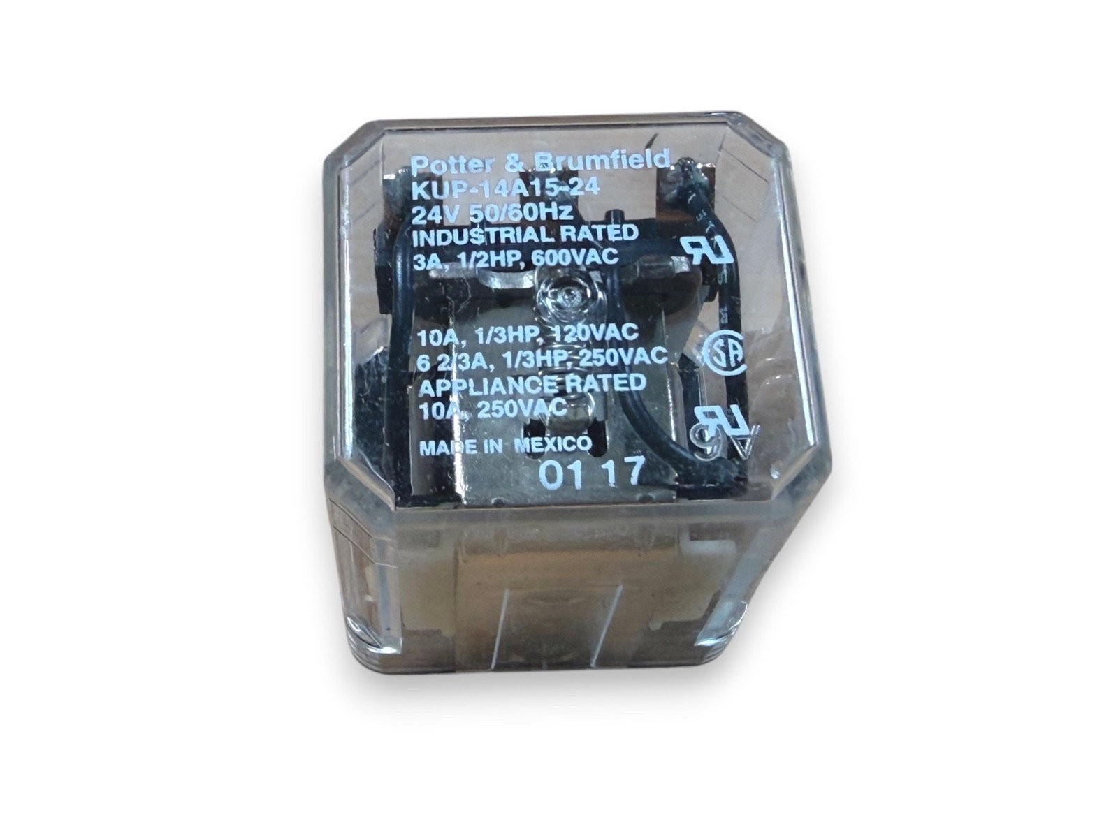 Tyco Electronics / Potter & Brumfield KUP-14A15-24 Relay (NEW) Tyco Electronics / Potter & Brumfield KUP-14A15-24 Relay (NEW)