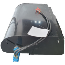 Agrotk 48in Skid Steer Box Broom Sweeper Attachment for Mini Loader Road Sweeper picture